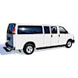 2015 Ram ProMaster 2500 - Grate Steps Series, Running Boards, Textured Black, Non-Powered, Steel, Set of 2
