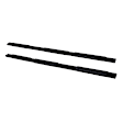 28-534575 R5 M-Series Nerf Bars Powdercoated Textured Black, Wheel to wheel - Set of 2