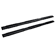 28-534695 R5 M-Series Nerf Bars Powdercoated Textured Black, Wheel to wheel - Set of 2