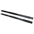 28-534695 R5 M-Series Nerf Bars Powdercoated Textured Black, Wheel to wheel - Set of 2