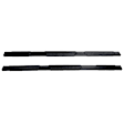 28-534695 R5 M-Series Nerf Bars Powdercoated Textured Black, Wheel to wheel - Set of 2