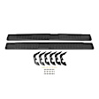 28-71165 R7 Series Nerf Bars Powdercoated Black, Cab Length - Set of 2