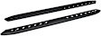 28-81015 Running Boards, Powdercoated Textured Black, Steel, 79 in. Length, Includes Molded Bracket Covers, Mounting Hardware Included, Crew Cab Pickup, Thrasher Series