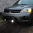 30-0015 Light Bar - Powdercoated Black, Steel, Direct Fit, Sold Individually