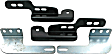 30-1055 Light Bar Mounting Kit - Powdercoated Black, Direct Fit, Kit
