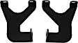 30-1135 Light Bar Mounting Kit - Powdercoated Black, Direct Fit, Kit