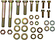 30-1165 Light Bar Mounting Kit - Powdercoated Black, Direct Fit, Kit