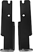 30-1275 Light Bar Mounting Kit - Powdercoated Black, Direct Fit, Kit