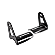 32-0045 Bull Bar Light Bar Mounting Kit – Powder Coated Black, Universal, Set of 2