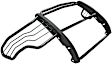 40-2505 Sportsman Series, Powdercoated Black Steel Grille Guard