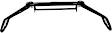 40-2505 Sportsman Series, Powdercoated Black Steel Grille Guard
