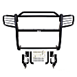40-3885 Sportsman Series, Powdercoated Black Steel Grille Guard