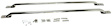 50-2030 Bed Rails - Polished, Stainless Steel, Direct Fit, Set of 2