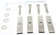 50-2070 Bed Rails - Polished, Stainless Steel, Direct Fit, Set of 2