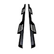 56-119552 HDX Drop Step Series Nerf Bars Powdercoated Textured Black, Cab Length - Set of 2
