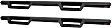 56-13255 HDX Drop Step Series Nerf Bars Powdercoated Textured Black, Cab Length - Set of 2