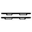 56-140052 HDX Drop Step Series Nerf Bars Powdercoated Textured Black, Cab Length - Set of 2