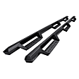 56-534345 HDX Drop Step Series Nerf Bars Powdercoated Textured Black, Wheel to wheel - Set of 2