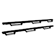 56-5347052 HDX Drop Step Series Nerf Bars Powdercoated Textured Black, Wheel to wheel - Set of 2