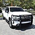 57-3955 Grille Guard Series, Powdercoated Black Steel Grille Guard