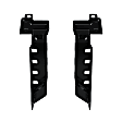 1999 Ford F-250 - HLR Series Headache Rack Mounting Kit, Black, Set of 2