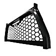 57-81085 HLR Series Headache Rack, Black Powdercoat, Sold Individually