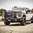 58-31185 Pro-Series Front Powdercoated Black Bumper