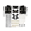 58-31185 Pro-Series Front Powdercoated Black Bumper