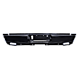 58-341115 HDX Bandit Series Rear Powdercoated Black Bumper