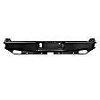 58-341125 HDX Bandit Series Rear Powdercoated Black Bumper