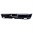 58-341155 HDX Bandit Series Rear Powdercoated Black Bumper
