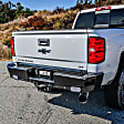 58-341155 HDX Bandit Series Rear Powdercoated Black Bumper