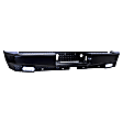 58-341155 HDX Bandit Series Rear Powdercoated Black Bumper