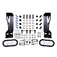 58-341155 HDX Bandit Series Rear Powdercoated Black Bumper