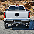58-341155 HDX Bandit Series Rear Powdercoated Black Bumper