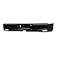 58-341185 HDX Bandit Series Rear Powdercoated Black Bumper