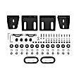 58-341185 HDX Bandit Series Rear Powdercoated Black Bumper