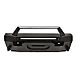 58-411155ABK Pro-Series Front Powdercoated Textured Black Bumper