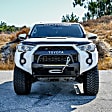 58-411155RBK Pro-Series Front Powdercoated Textured Black Bumper