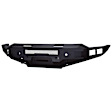 58-411225 Pro-Series Front Powdercoated Textured Black Bumper