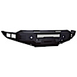 58-411225 Pro-Series Front Powdercoated Textured Black Bumper