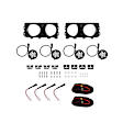 58-41225 Pro-Mod Series Front Powdercoated Textured Black Bumper