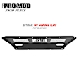 58-41225 Pro-Mod Series Front Powdercoated Textured Black Bumper