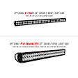 58-41225 Pro-Mod Series Front Powdercoated Textured Black Bumper