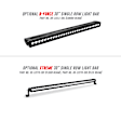 58-41225 Pro-Mod Series Front Powdercoated Textured Black Bumper
