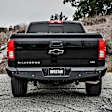 58-421005 Pro-Series Rear Powdercoated Textured Black Bumper