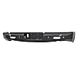 58-421025 Pro-Series Rear Powdercoated Textured Black Bumper