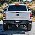 58-421025 Pro-Series Rear Powdercoated Textured Black Bumper