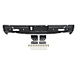 58-421025 Pro-Series Rear Powdercoated Textured Black Bumper