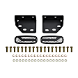 58-421025 Pro-Series Rear Powdercoated Textured Black Bumper